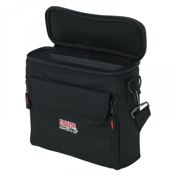 Gator G-IN EAR SYSTEM Half Rack Wireless IEM System Bag - Angled Open
