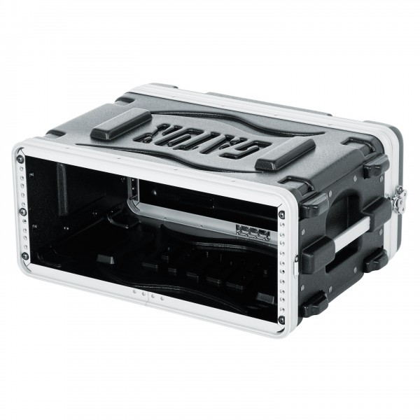 Gator GR-4S Moulded Rack Case, 4U, 14.25'' Depth - Angled Open Empty