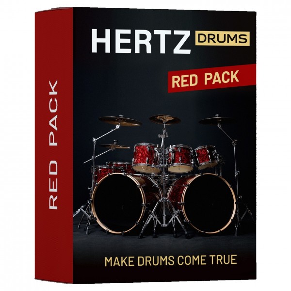 Hertz Drums Red Pack