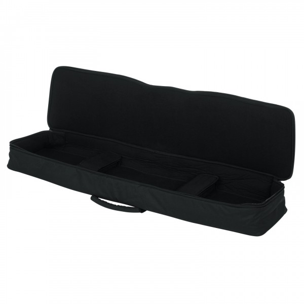 Gator 76-Note Padded Keyboard Gig Bag - Angled Open