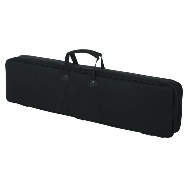 Gator GKB-76 SLIM Padded Gig Bag For Slim 76-Note Keyboards - Rear Closed
