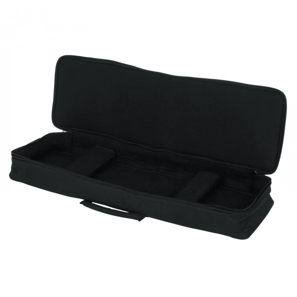 Gator GKB-61 Padded Gig for Slim Keyboards - Angled Open