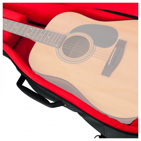 Gator Pro Acoustic Guitar Gig Bag - Open Detail (Guitar Not Included)
