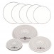 WHD Practice Drum Heads and Cymbals - 5 Piece Rock Pack