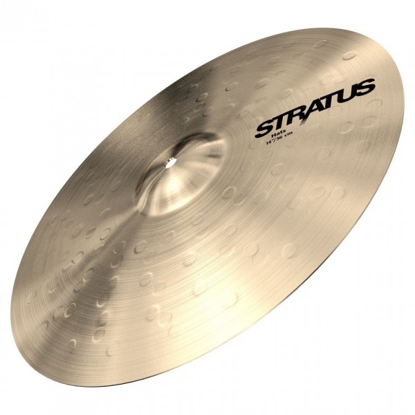Sabian 14" Stratus Hi Hats - Angle