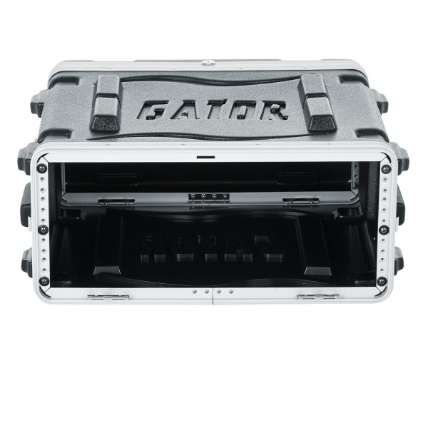 Gator GR-4L Lockable Moulded Rack Case, 4U, 19.25'' Depth - Open