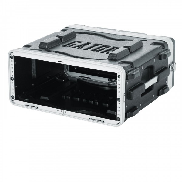Gator GR-4L Lockable Moulded Rack Case, 4U, 19.25'' Depth - Open, Right