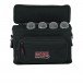 Gator GM-4 Microphone Bag - Open, with Gear