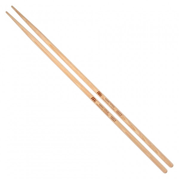 Meinl Stick & Brush Nano Drumstick American Hickory, No Tip, Pair