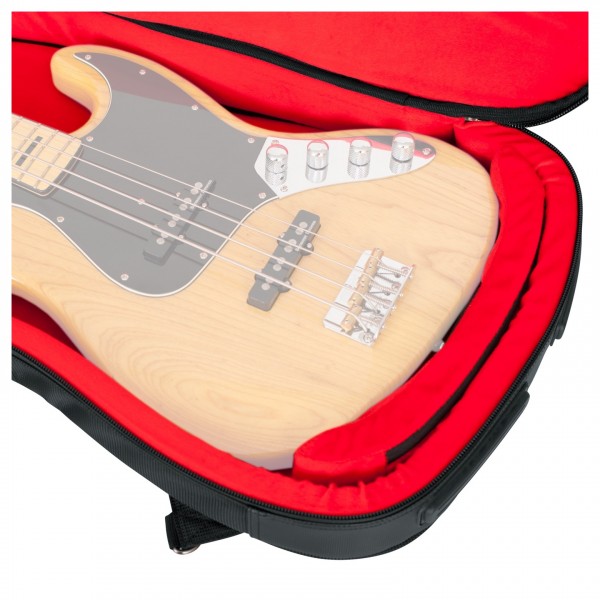 Gator Pro Electric Bass Guitar Bag - Open Detail (Guitar Not Included)