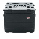 Gator GR-8L Lockable Moulded Rack Case, 8U, 19.25'' Depth