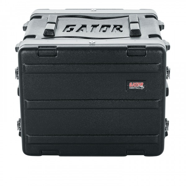 Gator GR-8L Lockable Moulded Rack Case, 8U, 19.25'' Depth - Front