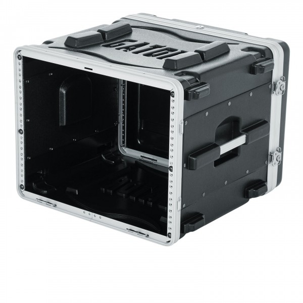 Gator GR-8L Lockable Moulded Rack Case, 8U, 19.25'' Depth - Open, Right