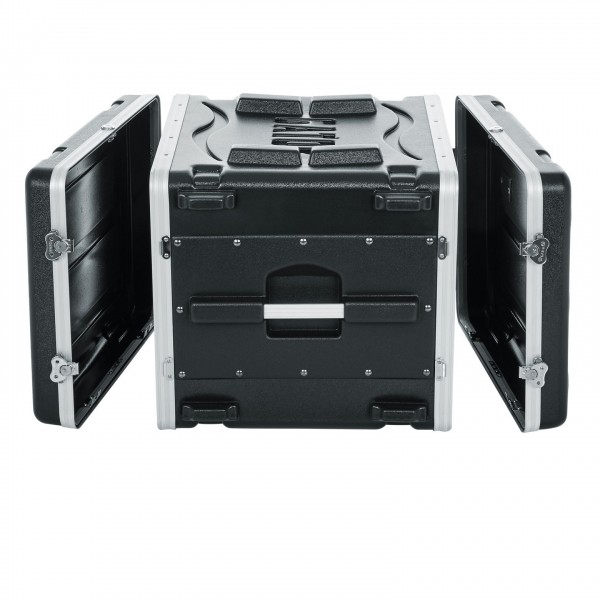 Gator GR-8L Lockable Moulded Rack Case, 8U, 19.25'' Depth - Side