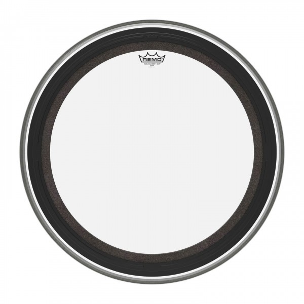 Remo Ambassador SMT Clear Bass Drumhead, 24"