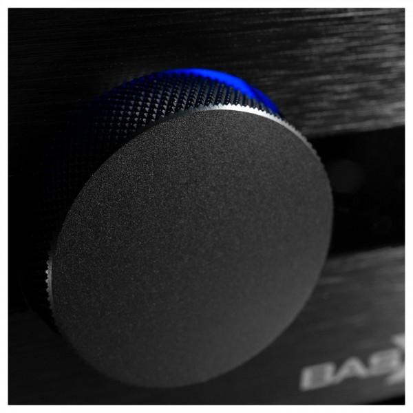 Emotiva BasX PT2 Stereo Preamp w/ DAC & tuner - dial detail