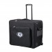 Yamaha StagePas Double Speaker Case with Wheels - Angled, Left