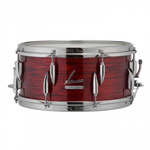 Sonor Vintage 13 x 6'' Snare Drum, Beech Vintage Red Oyster