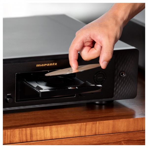 Marantz CD 50n Network CD Player, Black Lifestyle View 4