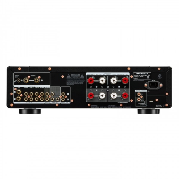Marantz Model 50 Stereo Integrated Amplifier, Silver Gold - rear