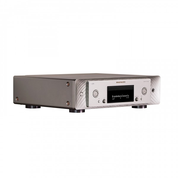 Marantz CD 50n Network CD Player, Silver Gold Side View