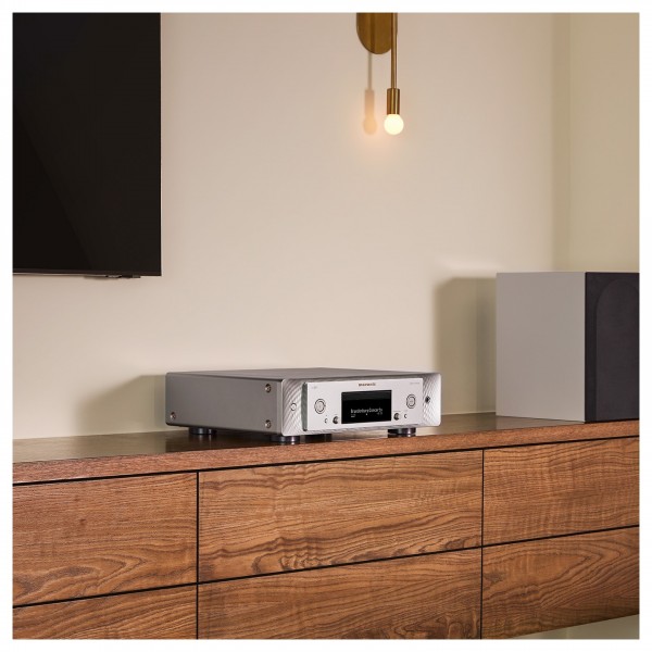 Marantz CD 50n Network CD Player, Silver Gold Lifestyle View 2