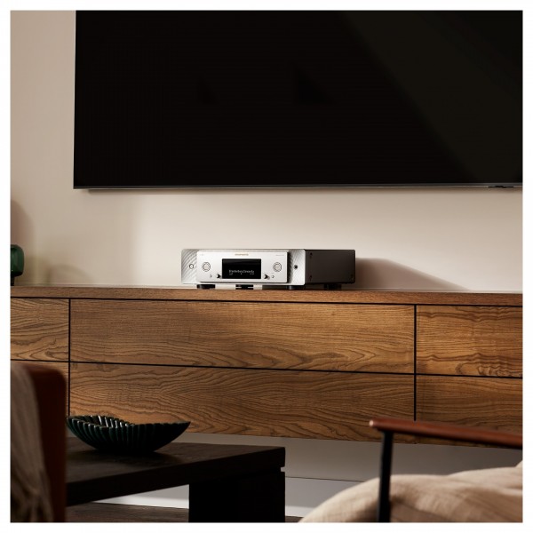 Marantz CD 50n Network CD Player, Silver Gold Lifestyle View 3