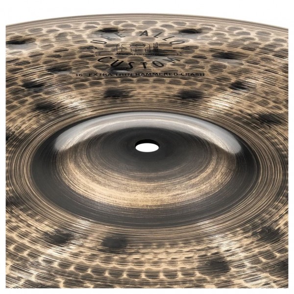 Meinl Pure Alloy Custom 16" Extra Thin Hammered Crash Cymbal at Gear4music