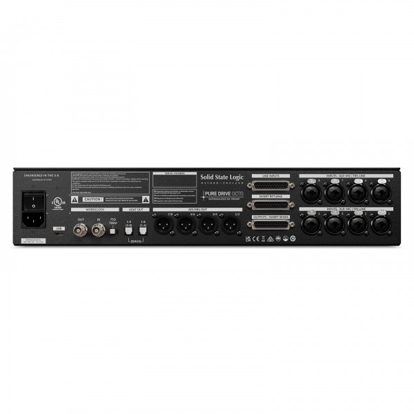 Solid State Logic Octo Preamp - Rear