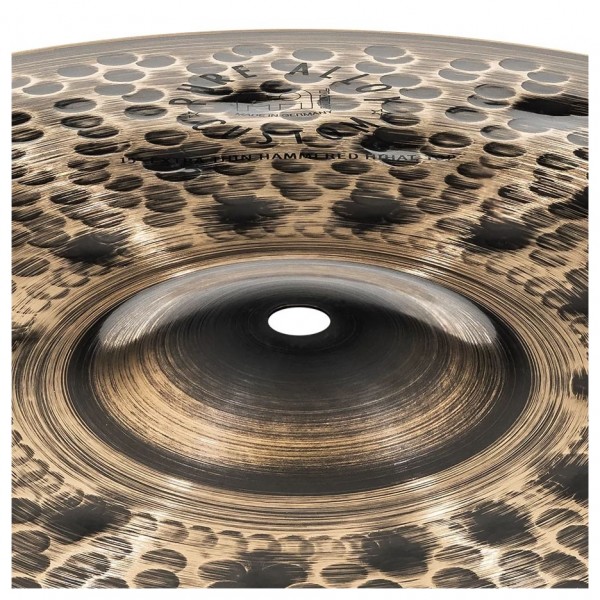 Meinl Pure Alloy Custom 15" Extra Thin Hammered Hihat Cymbals - Detail