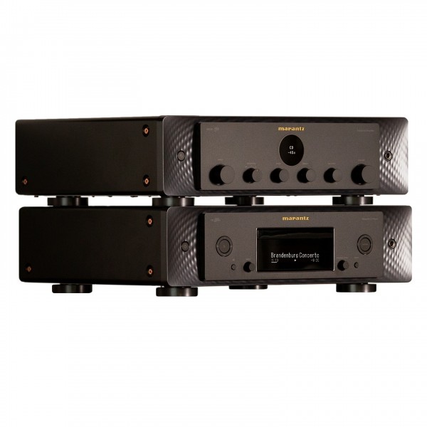 Marantz Model 50 Amplifier & CD 50n CD Player Bundle, Black