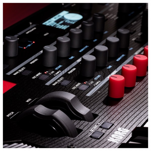 Korg Modwave MK2 Synthesizer - Side Detail
