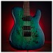 G4M 734 Pro Electric Guitar, Galaxy Burl Burst