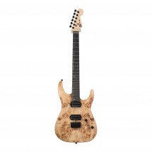 Charvel Pro-Mod DK24 HH HT E Mahogany with Poplar Burl, Desert Sand - Ex Demo