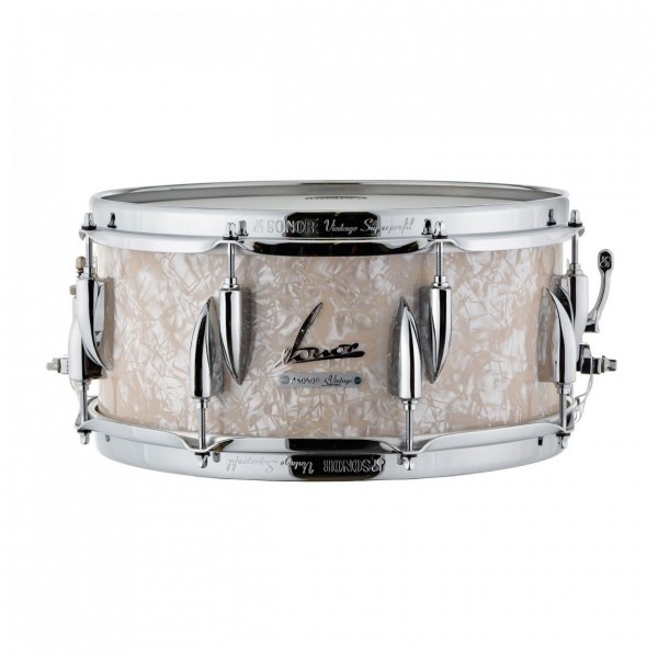 Sonor Vintage 14 x 5.75'' Snare Drum, Beech Vintage Pearl