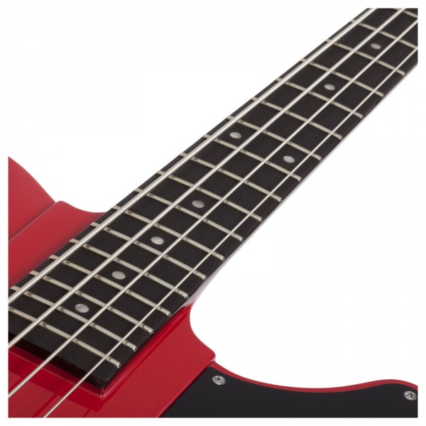 Schecter Simon Gallup Ultra Bass, Red Black