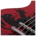 Schecter Simon Gallup Ultra Bass, Red Black