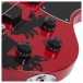 Schecter Simon Gallup Ultra Bass, Red Black