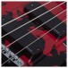 Schecter Simon Gallup Ultra Bass, Red Black