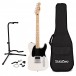 Squier Sonic Esquire H Arctic White & Accessory Pack by Gear4music