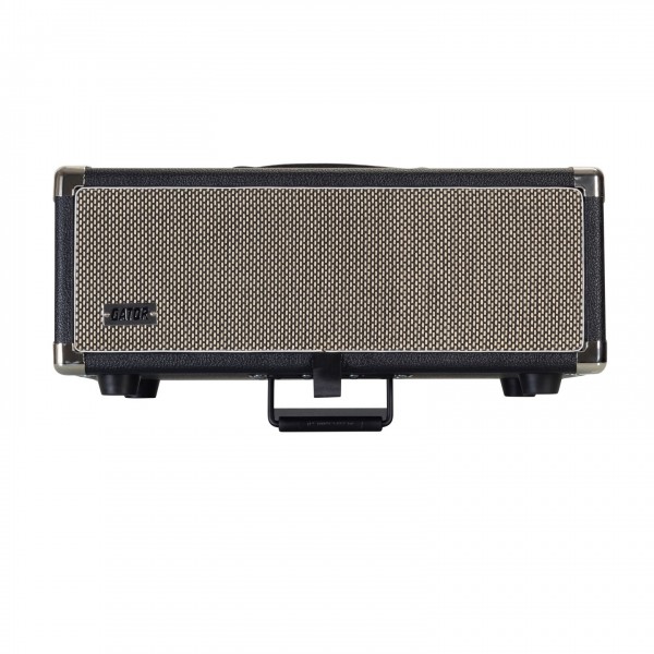 Gator GR-RETRORACK-3BK 3U Vintage Amp Vibe Rack Case, Black - Bottom