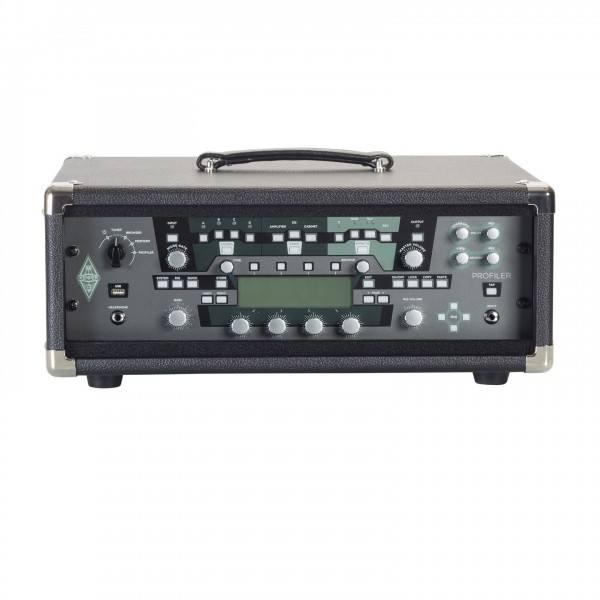 Gator GR-RETRORACK-3BK 3U Vintage Amp Vibe Rack Case, Black - Front, with Gear