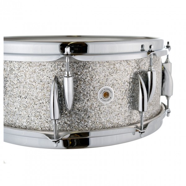 Sonor Vintage 14 x 5.75'' Snare Drum, Beech Vintage Silver Glitter - Detail