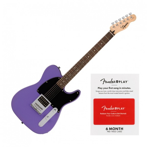 Squier Sonic Esquire H Ultraviolet & Free Fender Play UK for 6 Months