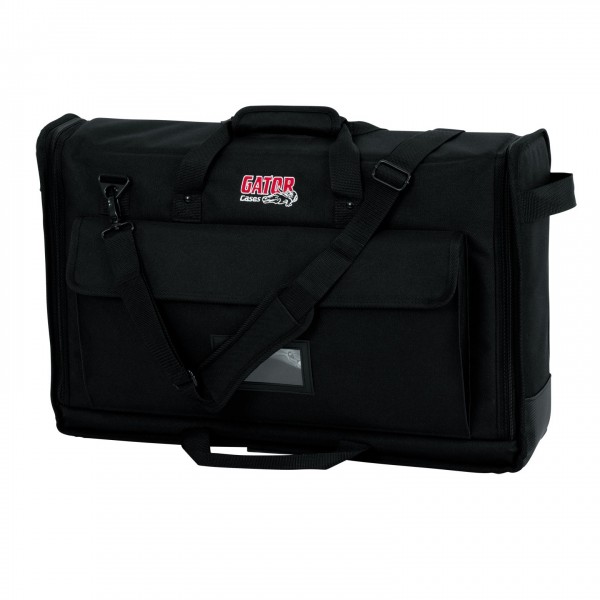 Gator G-LCD-TOTE-SM Small Padded LCD Transport Bag - Front, Strap