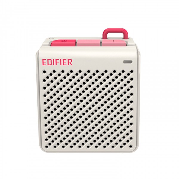 Edifier MP85 Portable Bluetooth Mini Speaker, White Front View