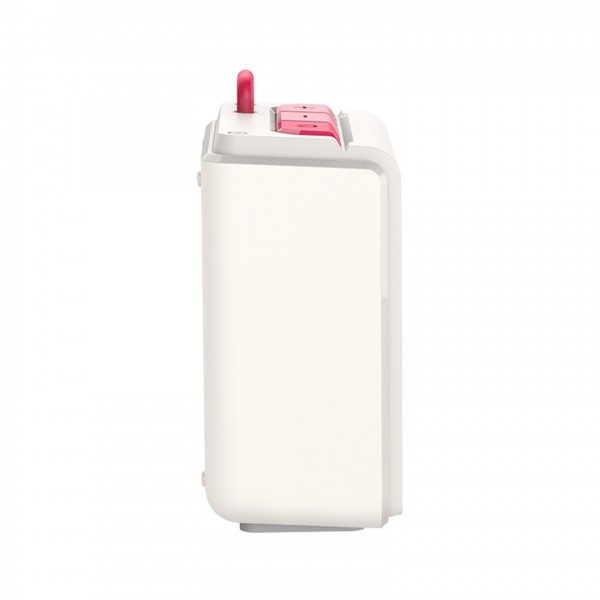 Edifier MP85 Portable Bluetooth Mini Speaker, White Side View 2