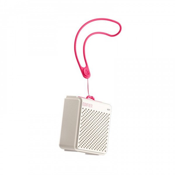 Edifier MP85 Portable Bluetooth Mini Speaker, White Full View
