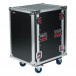 Gator G-TOUR 16U CAST 16U Standard Rack Case with Casters - Front, Right