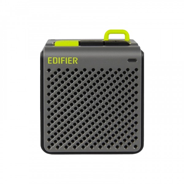 Edifier MP85 Portable Bluetooth Mini Speaker, Grey Front View